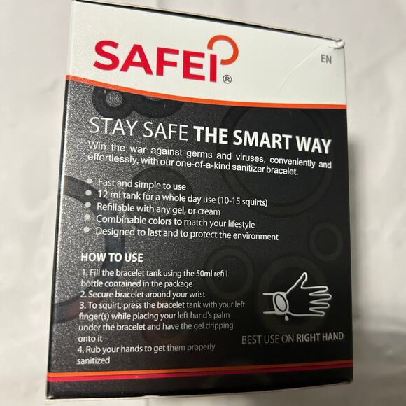 Hand sanitizer bracelet - Picture 3 of 4